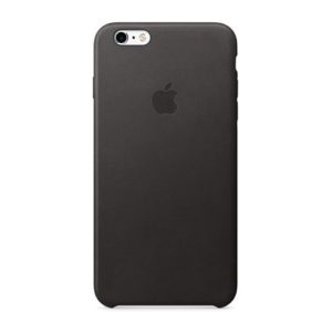 Apple iPhone 6/6s Leather Case - čierna