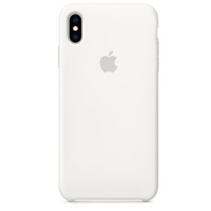 Apple iPhone XS Max Silicone Case - biela