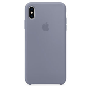 Apple iPhone X/XS Silicone Case - levanduľovo sivá