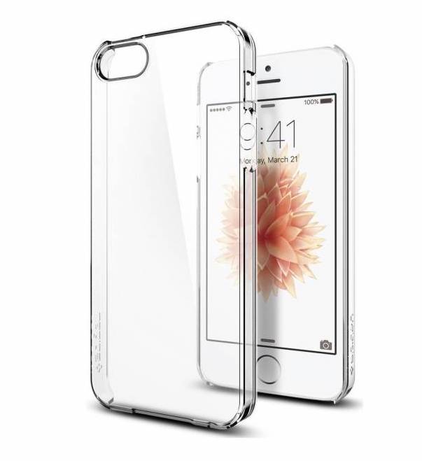 Spigen Thin Fit Apple iPhone 5/5s/SE priehľadný