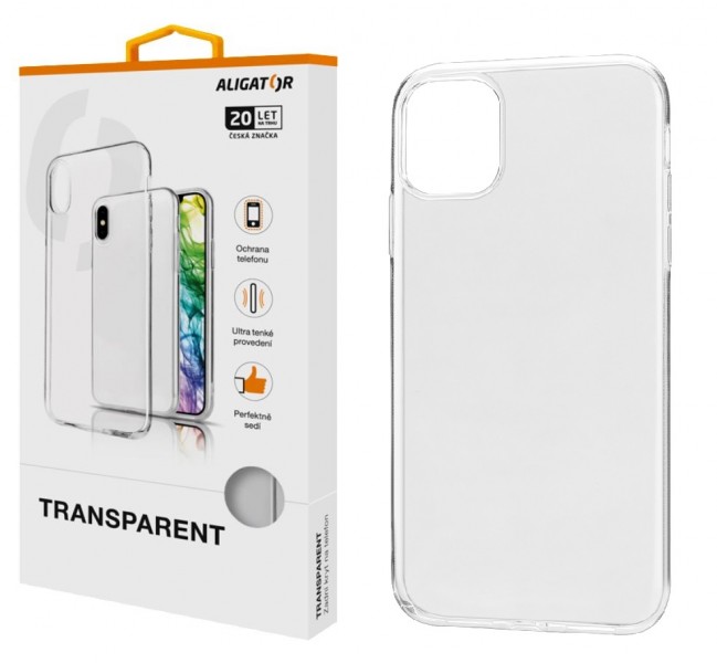ALIGATOR, transparentný obal Apple iPhone 11