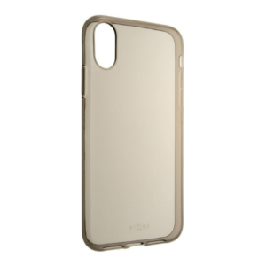 FIXED Slim - gélový obal pre Apple iPhone XR, dymová
