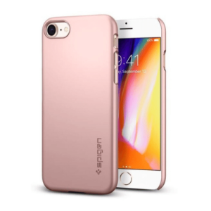 Obal Spigen Thin Fit na iPhone 7/8/SE 2020, ružová