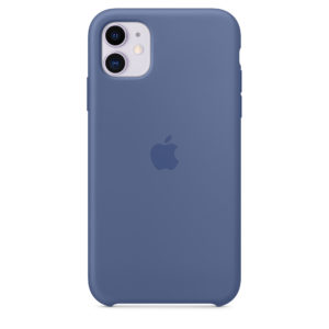 Apple iPhone 11 Silicone Case - ošúchaná modrá