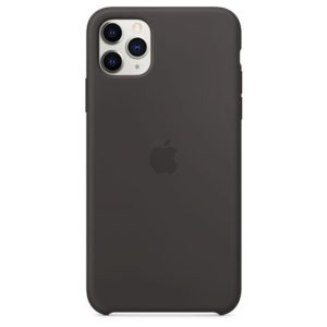 Apple iPhone 11 Pro Max Silicone Case - čierna