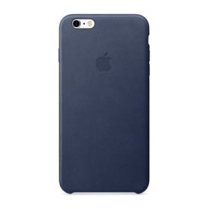 Apple iPhone 6 Plus/6S Plus Leather Case - polnočne modrá