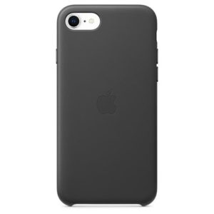 Apple iPhone 7/8/SE 2020 Leather Case - čierna