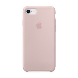 Apple iPhone 7/8/SE 2020 Silicone Case - pieskovo ružová