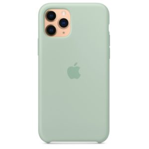 Apple iPhone 11 Pro Silicone Case - berylovo zelený