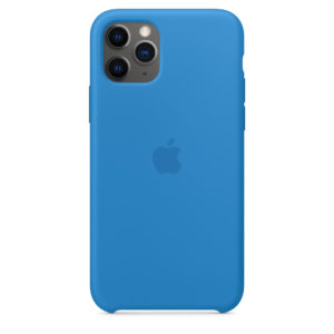Apple iPhone 11 Pro Silicone Case - príbojovo modrý
