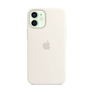 Apple iPhone 12 Mini Silikónový kryt s MagSafe - biely
