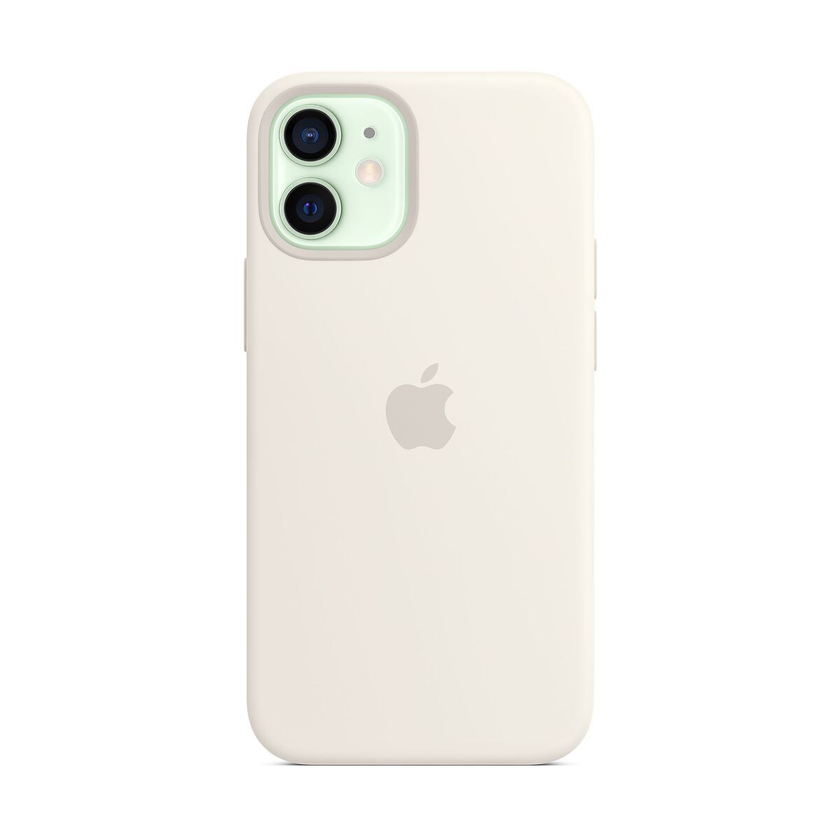Apple iPhone 12 Mini Silikónový kryt s MagSafe - biely