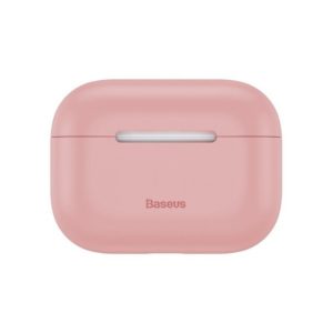BASEUS super tenký silikónový obal Apple Airpods Pro, ružový