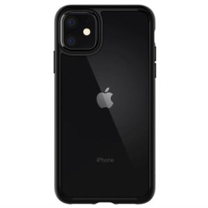 Spigen Ultra Hybrid na Apple iPhone 11, čierny/priehľadný