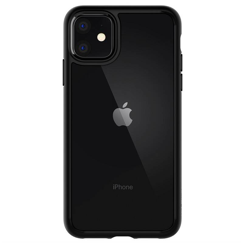 Spigen Ultra Hybrid na Apple iPhone 11, čierny/priehľadný