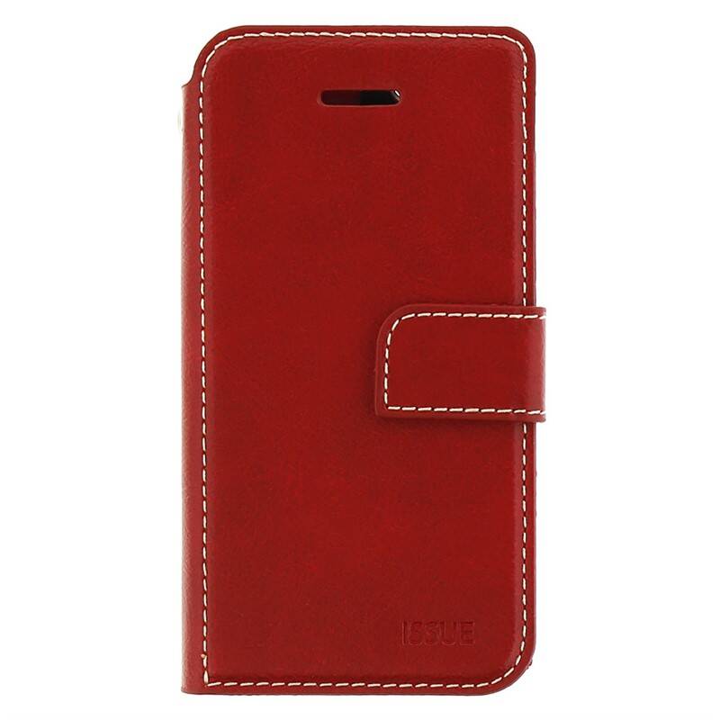 Flipový obal Molan Cano Issue Book na iPhone 11, červená