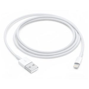 Kábel Apple Lightning to USB-A (1m), biely
