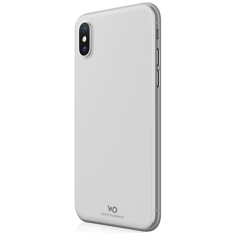 Obal White Diamonds pre Apple iPhone X/XS, biela