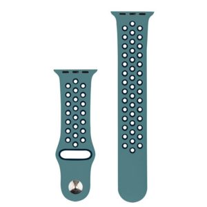 Remienok COTEetCI na Apple Watch 38/40/41 mm, športový - čierny/modrý