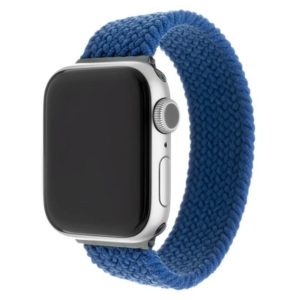 FIXED Nylon Strap pre Apple Watch 38/40/41 mm, modrý - veľkosť XS
