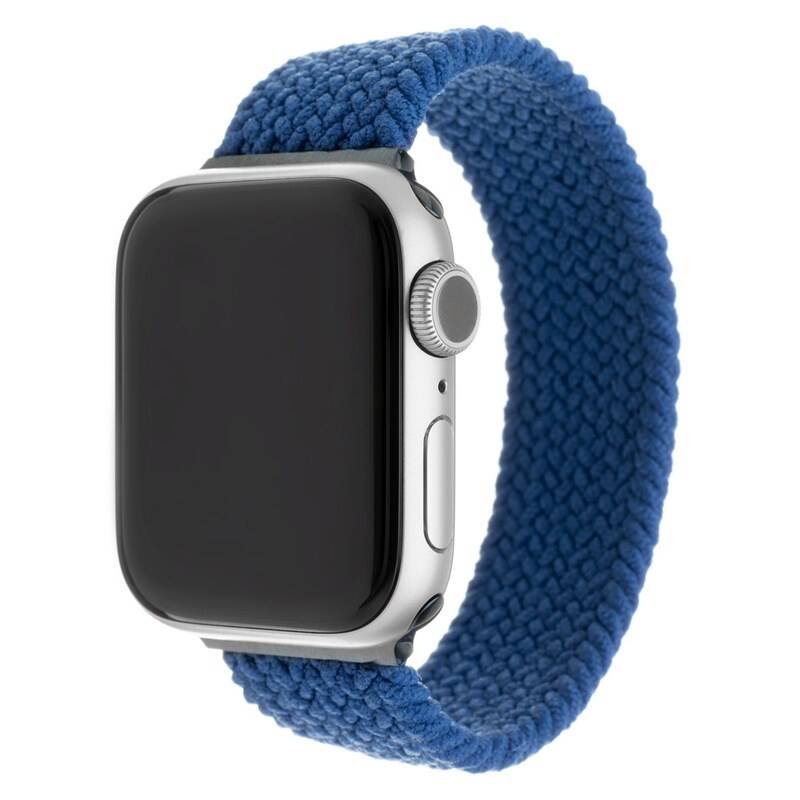 FIXED Nylon Strap pre Apple Watch 38/40/41 mm, modrý - veľkosť XS